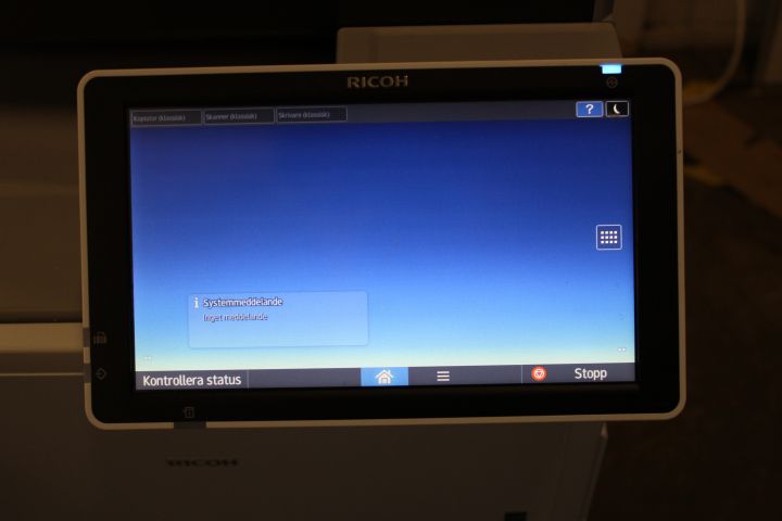 676784-9 Multifunction Printer Ricoh MP C307