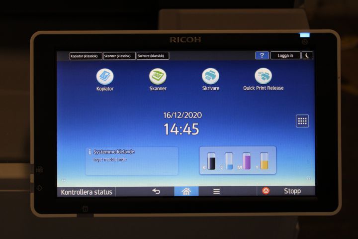 676784-11 Multifunction Printer Ricoh MP C307