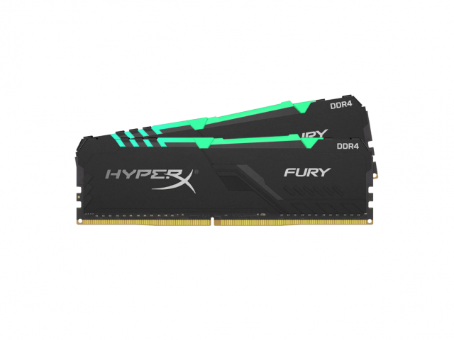 736928-1 RAM memory HyperX Fury RGB DDR4 3200MHz 16GB