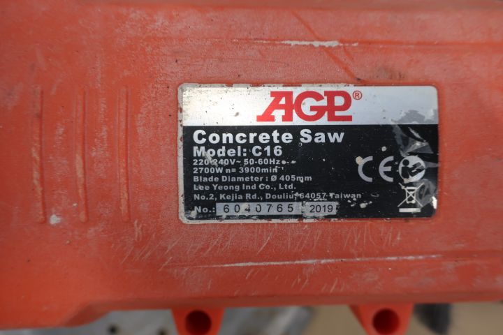 738904-4 Concrete saw AGP C16