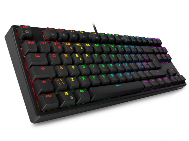 737940-1 Gaming keyboard Svive Triton RGB TKL