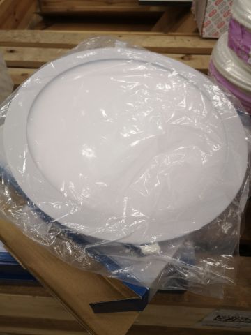 740012-4 LED light fixtures (3pcs) "Lucette LED Slim Downlight" - Nordtronic (no. 21)