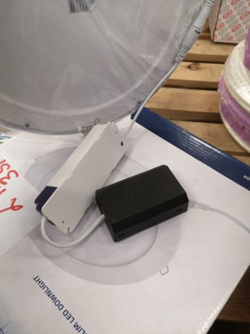 740012-5 LED light fixtures (3pcs) "Lucette LED Slim Downlight" - Nordtronic (no. 21)