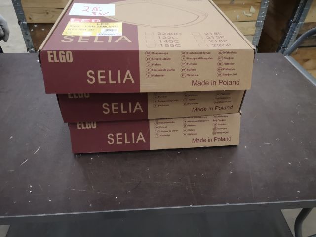 740019-1 LED light fixtures 3 pcs - Elgo (no. 28)