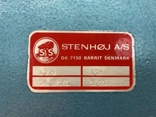 710264-8 Workshop press Stenhöj 15T
