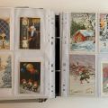 633566-5 Collection about 500, Christmas & New Year and Easter cards by Jenny Nyström and others.