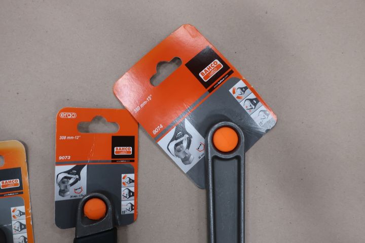 740540-4 9 wrenches Bahco 110 - 380 mm