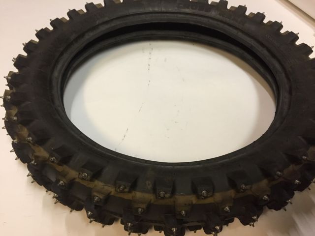 633533-2 Cross studded tires Mitas 90 / 100-16