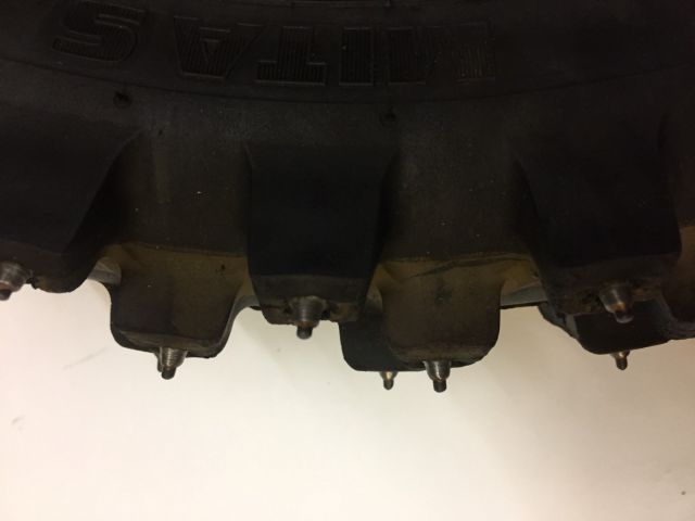 633533-6 Cross studded tires Mitas 90 / 100-16