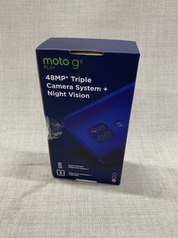 741238-2 Motorola Moto G9 Play 4 + 64 Electric Blue