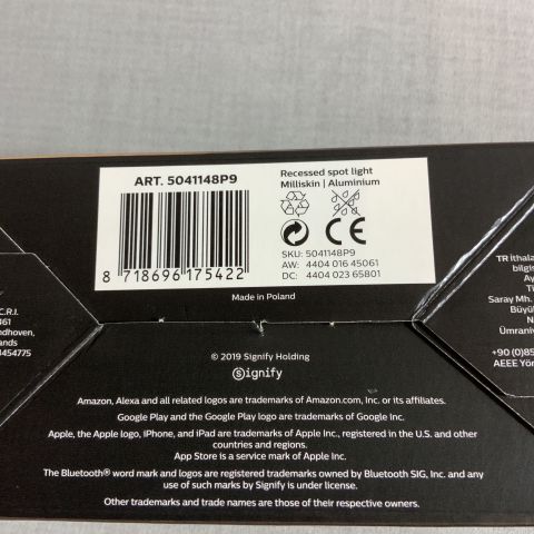 741613-3 Smart spotlight Philips Hue White ambiance Milliskin spotlight 5041148P9