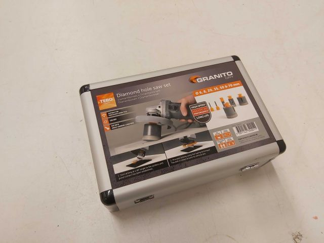 578385-1 NEW Tebo diamond hole saw set