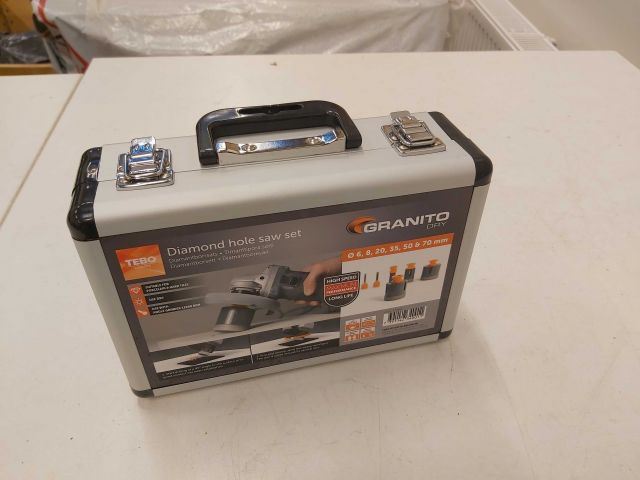 578385-2 NEW Tebo diamond hole saw set