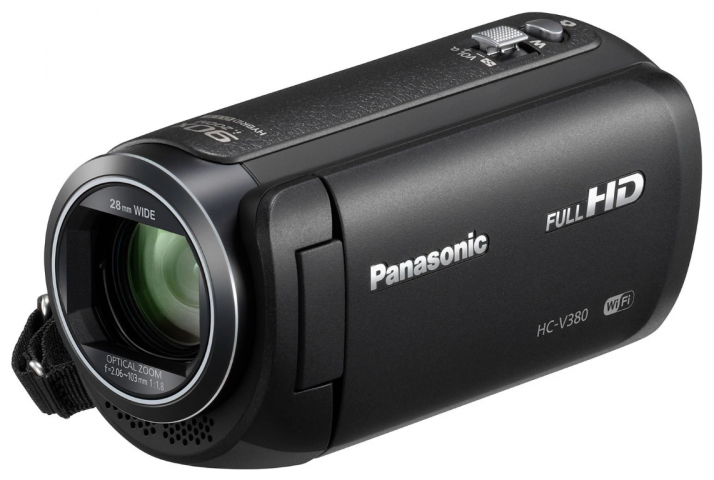 742666-1 Camcorder Panasonic HC-V380 - Black