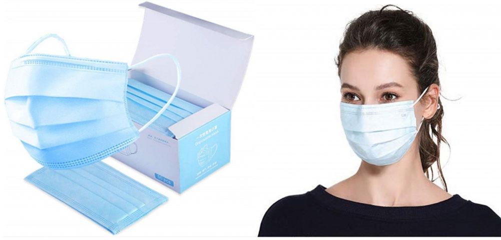 743246-1 Munnskydd, 3-lager, 500-pack (fri frakt)