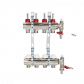 743005-1 Altech Underfloor heating distributor with flow meter 2