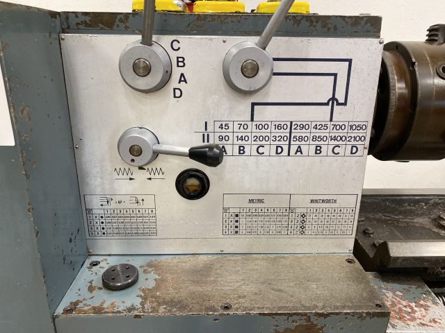 710287-4 Lathe CMZ T-410x1500