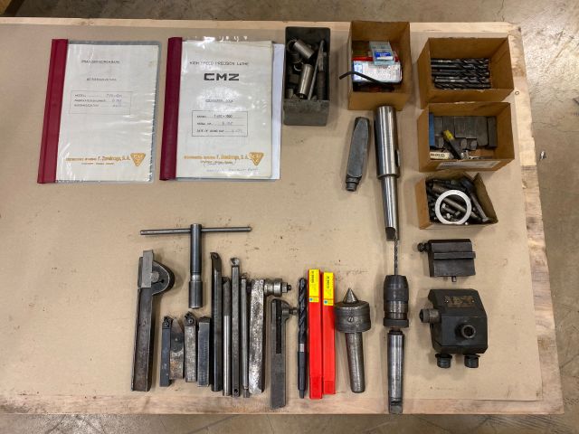 710287-16 Lathe CMZ T-410x1500