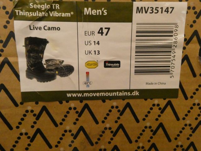 741436-2 Boots Move Mountains Seeglo Camo Strl 47 - Free Shipping