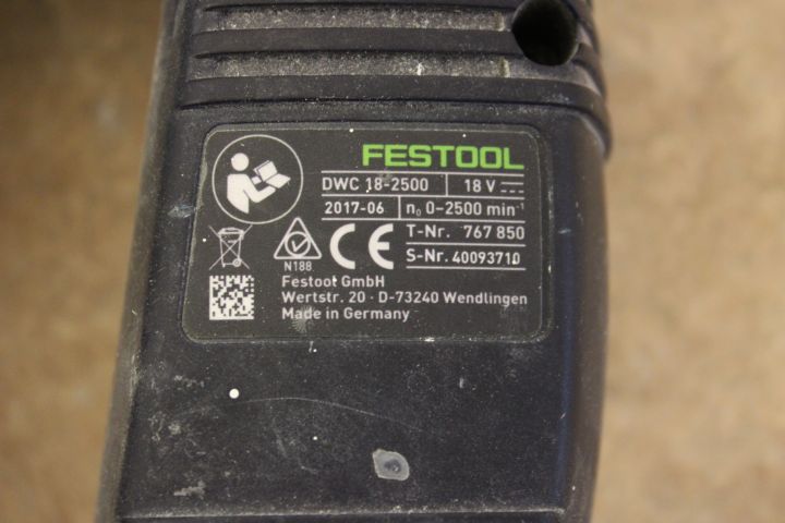 728650-4 Screwdriver - Festool DWC 18-2500