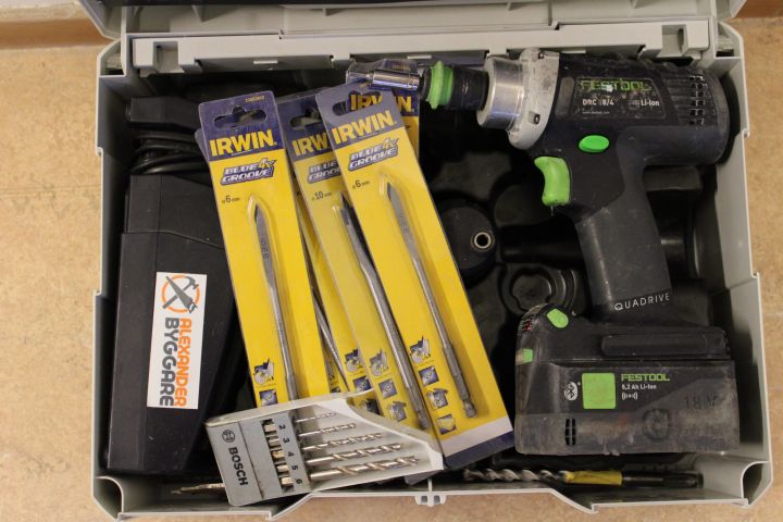 728654-1 Screwdriver - Festool DRC 18/4