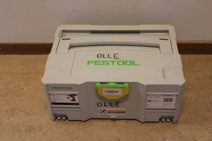 728654-8 Screwdriver - Festool DRC 18/4