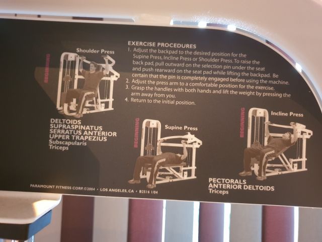 748323-3 Gym machine, Paramount Multipress FL-34