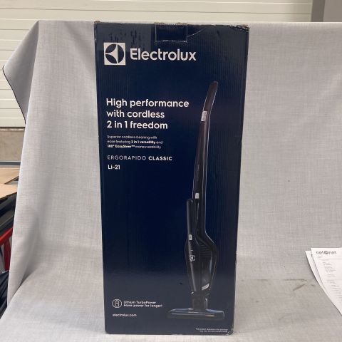 Aspiradora barredora inalámbrica Electrolux Ergorapido ERG21
