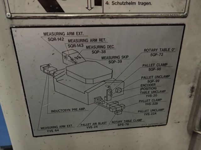 748588-14 CNC controlled cutter Mazak H-400N