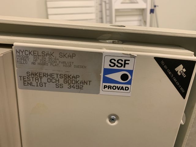 717354-4 Key cabinet Nivex HP 715 / 220N Pearl white