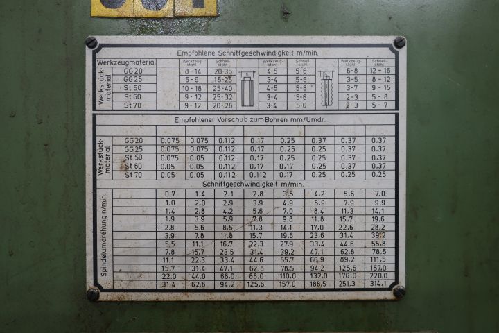 719304-6 Radialborrmaskin, CSepel RF 50/ 1250