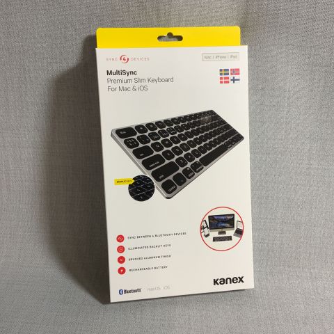 742969-2 Kanex MultiSync Premium Slim Keyboard