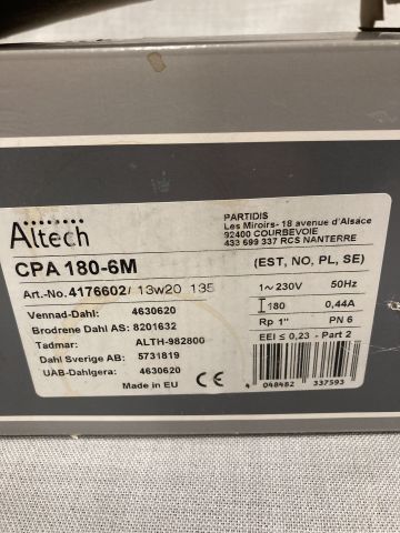 743768-2 Circulation pump Altech CPA 180-6M