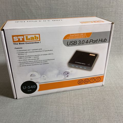 748802-2 USB hub ST Lab USB 3.0 HUB 4Port