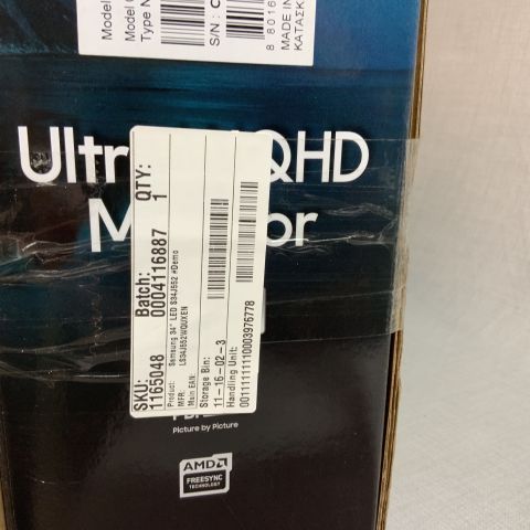 742929-3 Computer screen Samsung 34 "S34J552 (1440p, 75Hz, FreeSync)