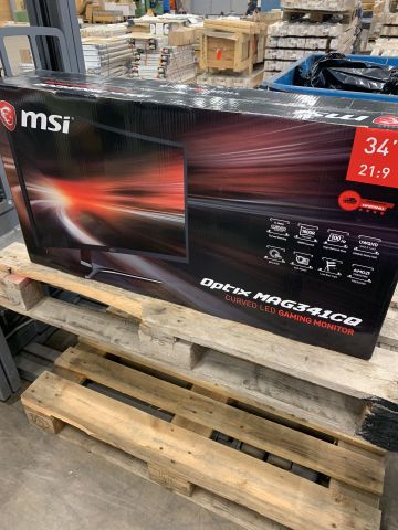 750143-3 Arched 34 "UWQHD gaming monitor MSI Optix MAG341CQ