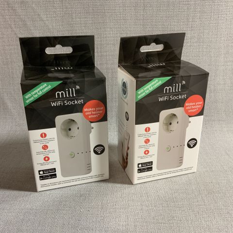 748842-2 Mill WiFi Socket (2 pcs)