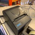 702052-6 Cash register system IBM with two hand scanners, receipt printer and cash drawer