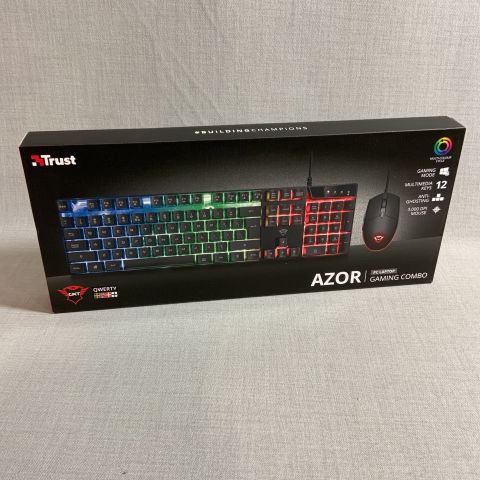 750508-2 Gaming Keyboard & Mouse Trust GXT 838 Azor