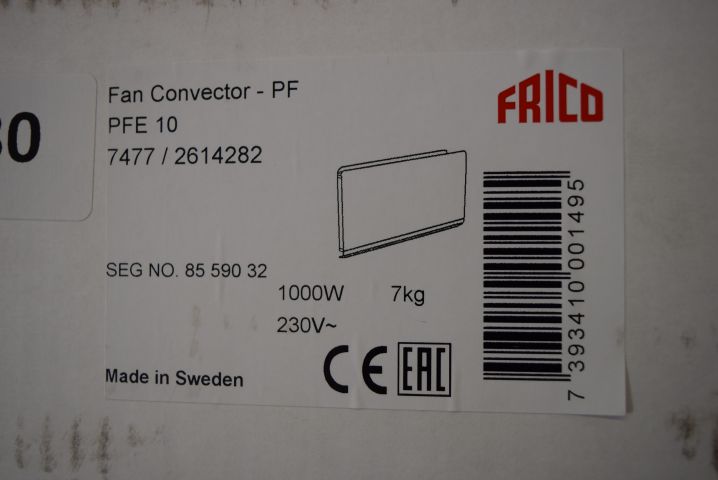 668530-6 Fan convector - Frico