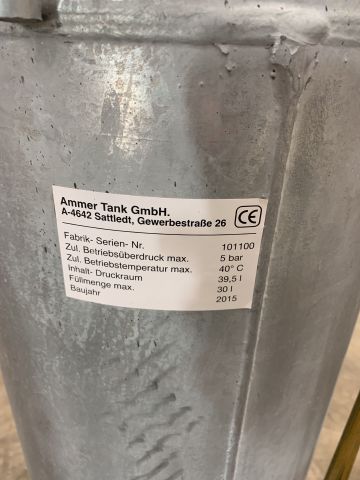 750352-6 Färgspruta/Kalkspruta tryckluft Ammer tank A-4642