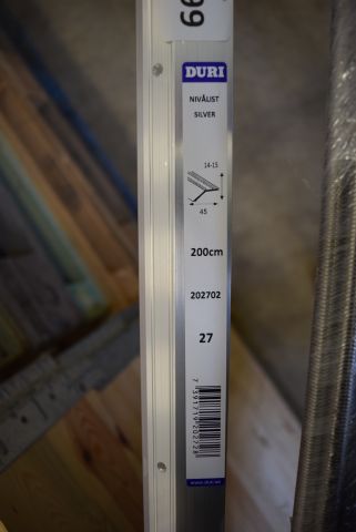 668573-2 Stainless steel threaded rods, cover strip and threaded strips 12 pcs