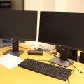 717779-2 Laptop Dell Latitude 7490 incl. 2 24 "computer monitors and peripherals