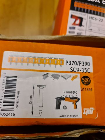 735087-3 6 drawers with various different cartridges for spit