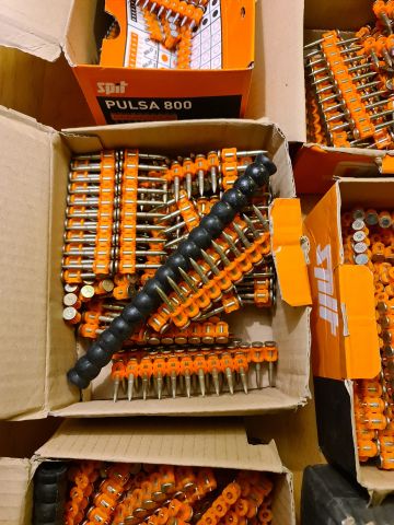 735087-9 6 drawers with various different cartridges for spit