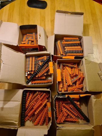 735087-14 6 drawers with various different cartridges for spit