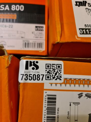 735087-15 6 drawers with various different cartridges for spit