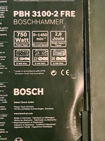 735090-7 Bosch hammer drill pbh 3100-2 FRE