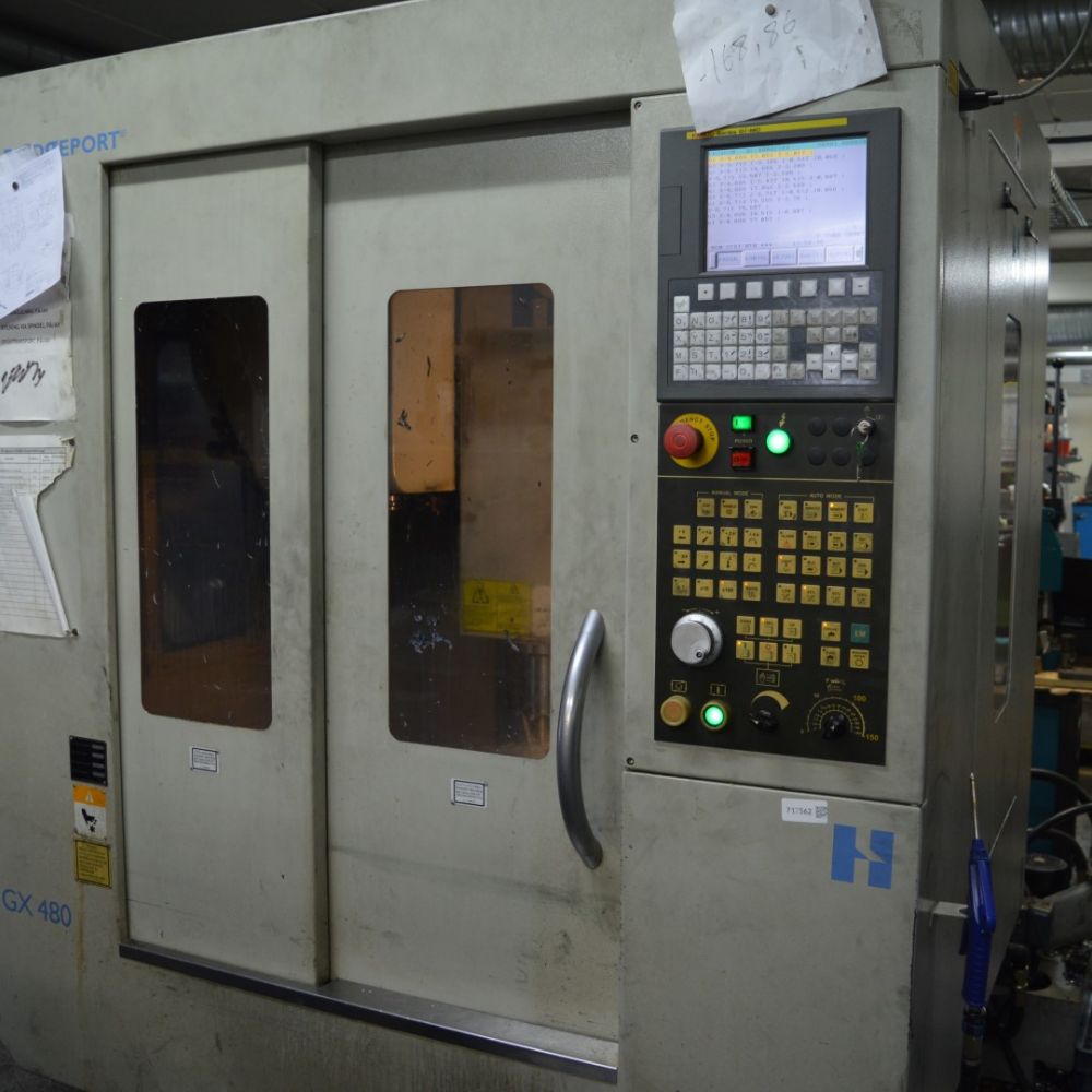 CNC vertical multipurpose Hardinge Bridgeport GX-480, -08