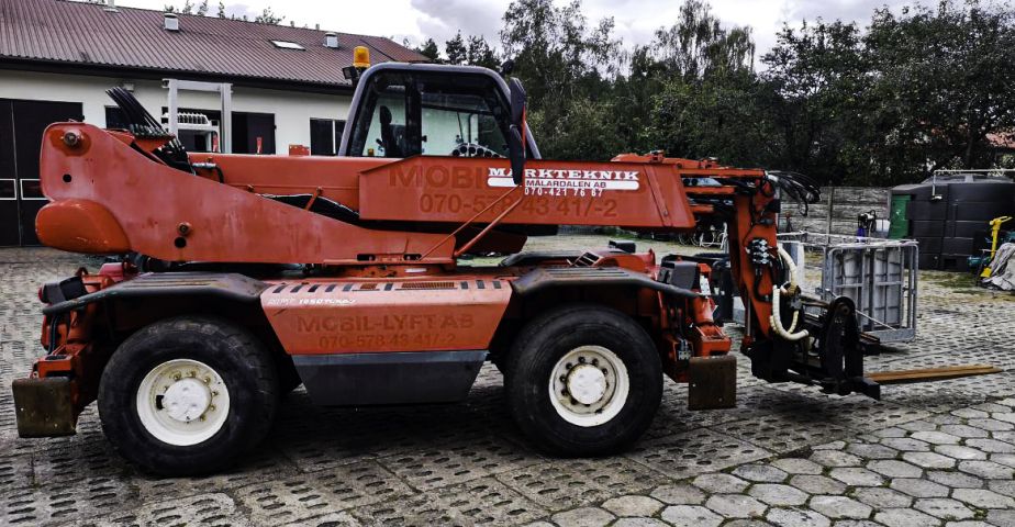 751553-5 Telescopic loader Manitou MRT 1850M, 2002